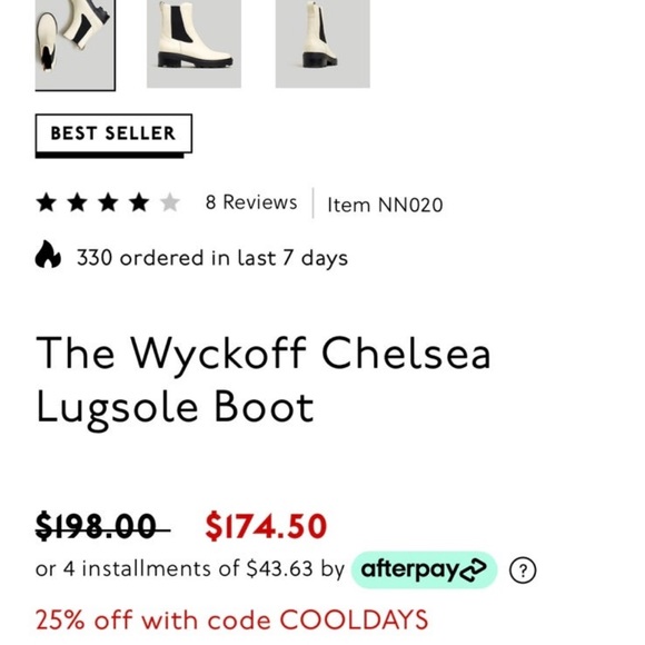 SOLD - Madewell Wyckoff Chelsea Lugsole Boots - Picture 3 of 8